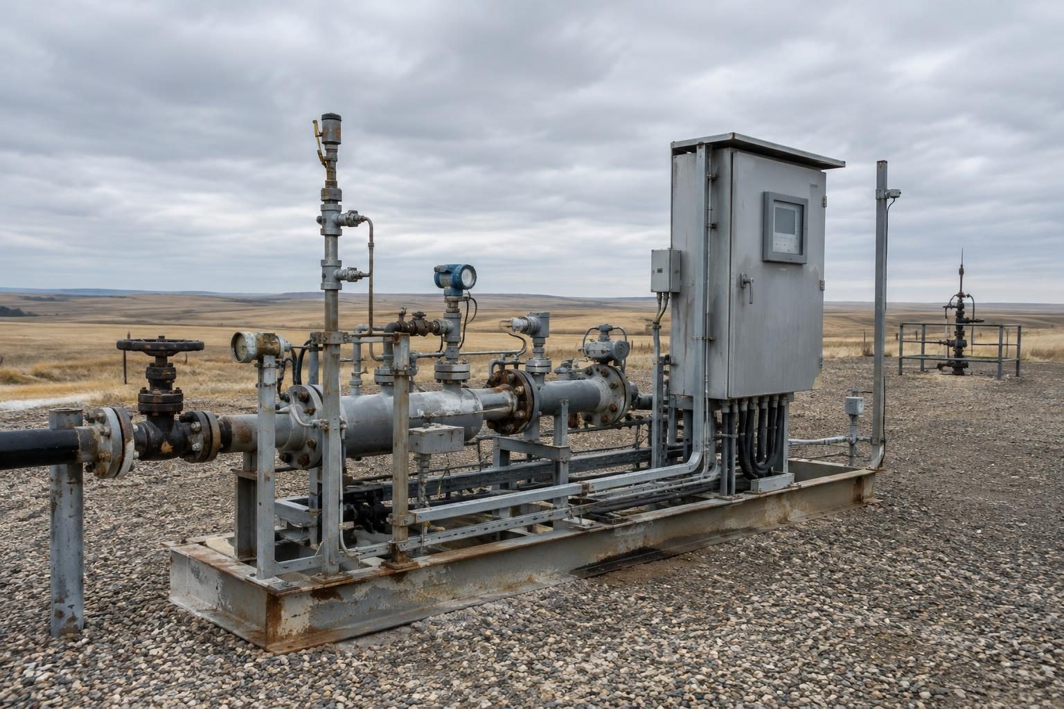 metering skid flow computer cabinet - The measurement records Alberta operators are expected to keep